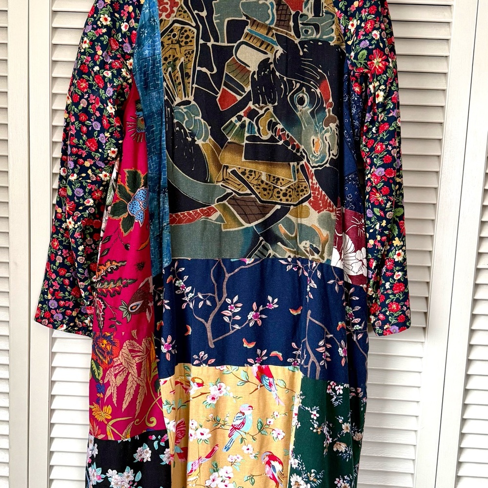 Floral Multicolor Coat